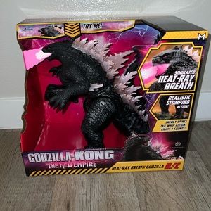🔥 Jada Godzilla x Kong: The New Empire - Heat Ray Breath Godzilla R/C 2024 NEW
